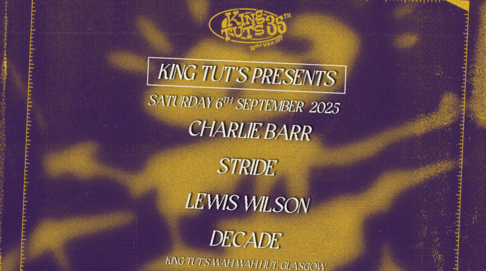 King Tut's Presents: Charlie Barr + Decade + Lewis Wilson + Stride
